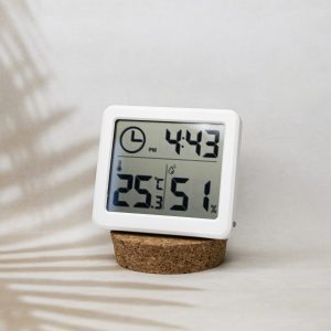 Termómetro con medidor de humedad